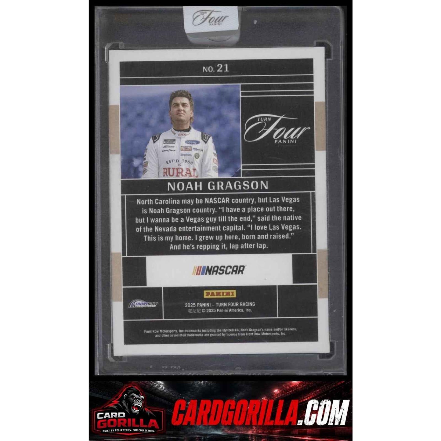 2025 Panini Turn Four #21 Noah Gragson #/75