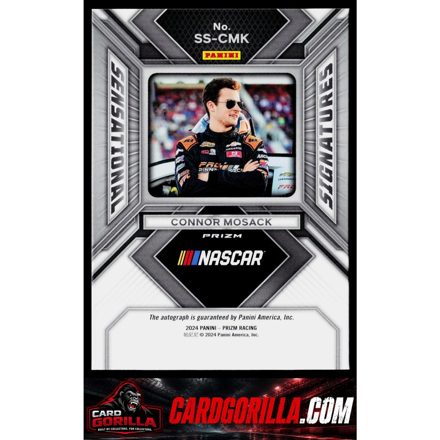 2024 Panini Prizm #SS-CMK Connor Mosack Sensational Signatures RC