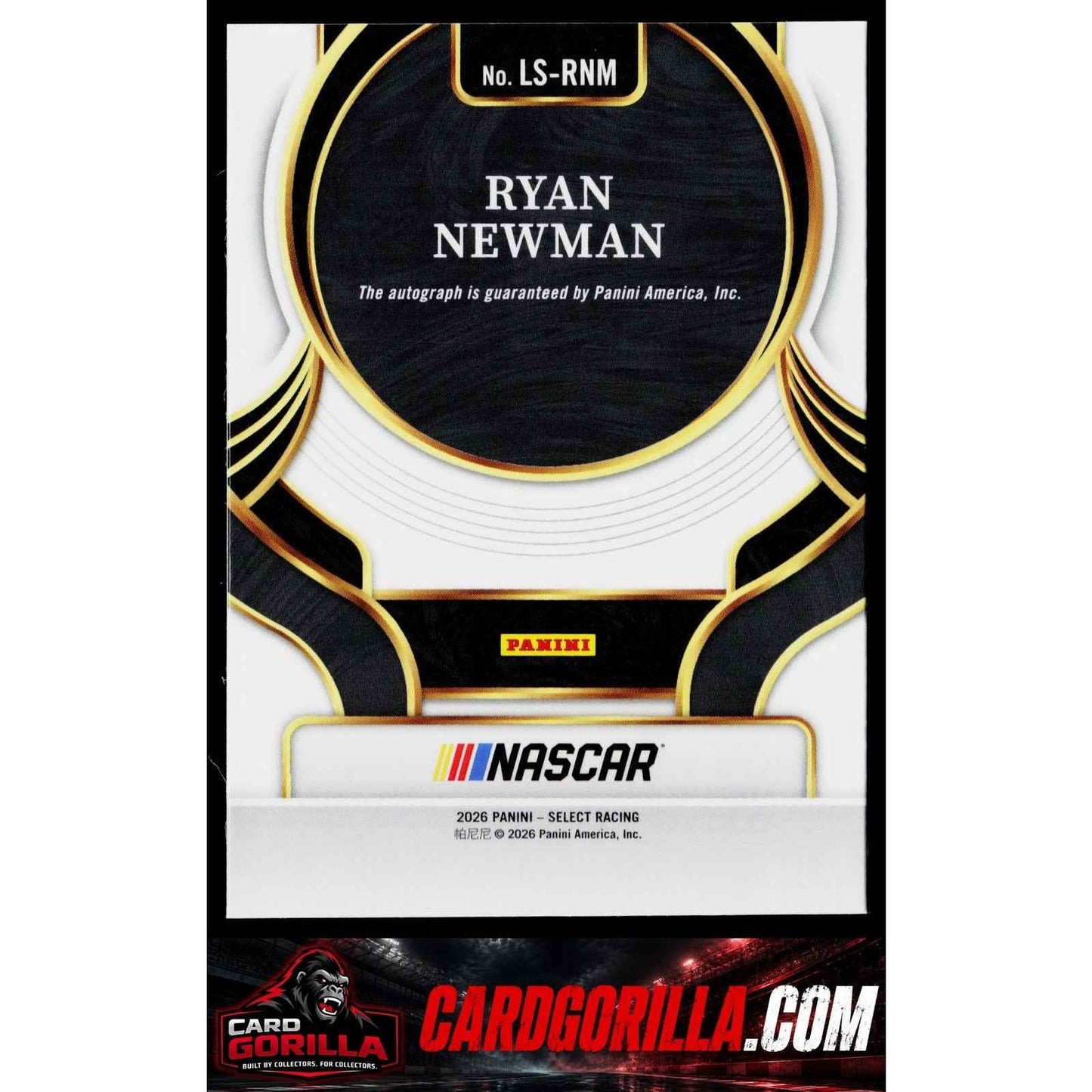 2026 Panini Select #LS-RNM Ryan Newman Legendary Signatures
