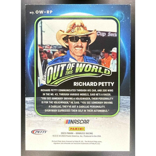 2023 Panini Donruss Richard Petty #OW-RP Out Of This World