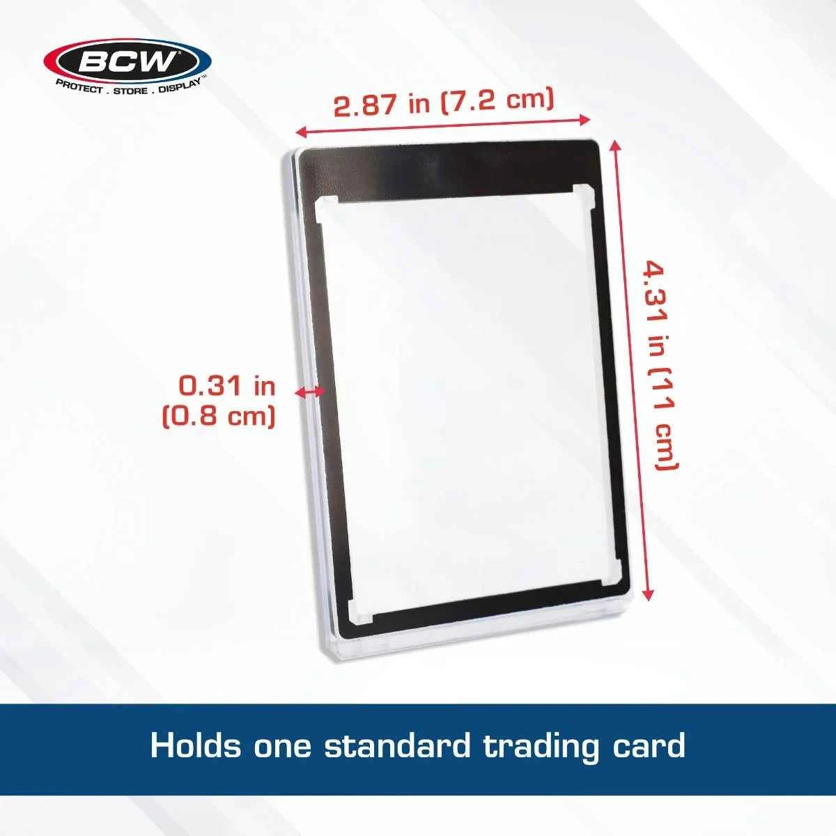 BCW Magnetic Card Holder - 35 PT Black Border