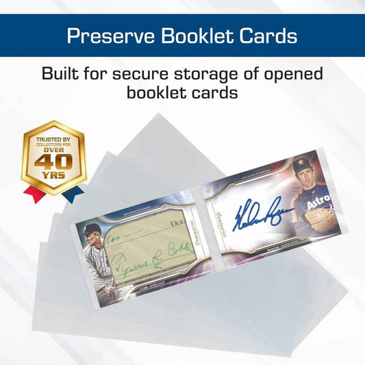 BCW Booklet Card Sleeves