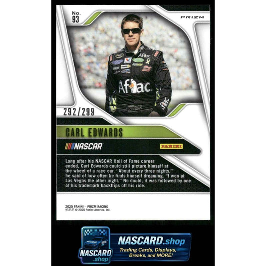 2025 Panini Prizm #93 Carl Edwards Pulsar #/299