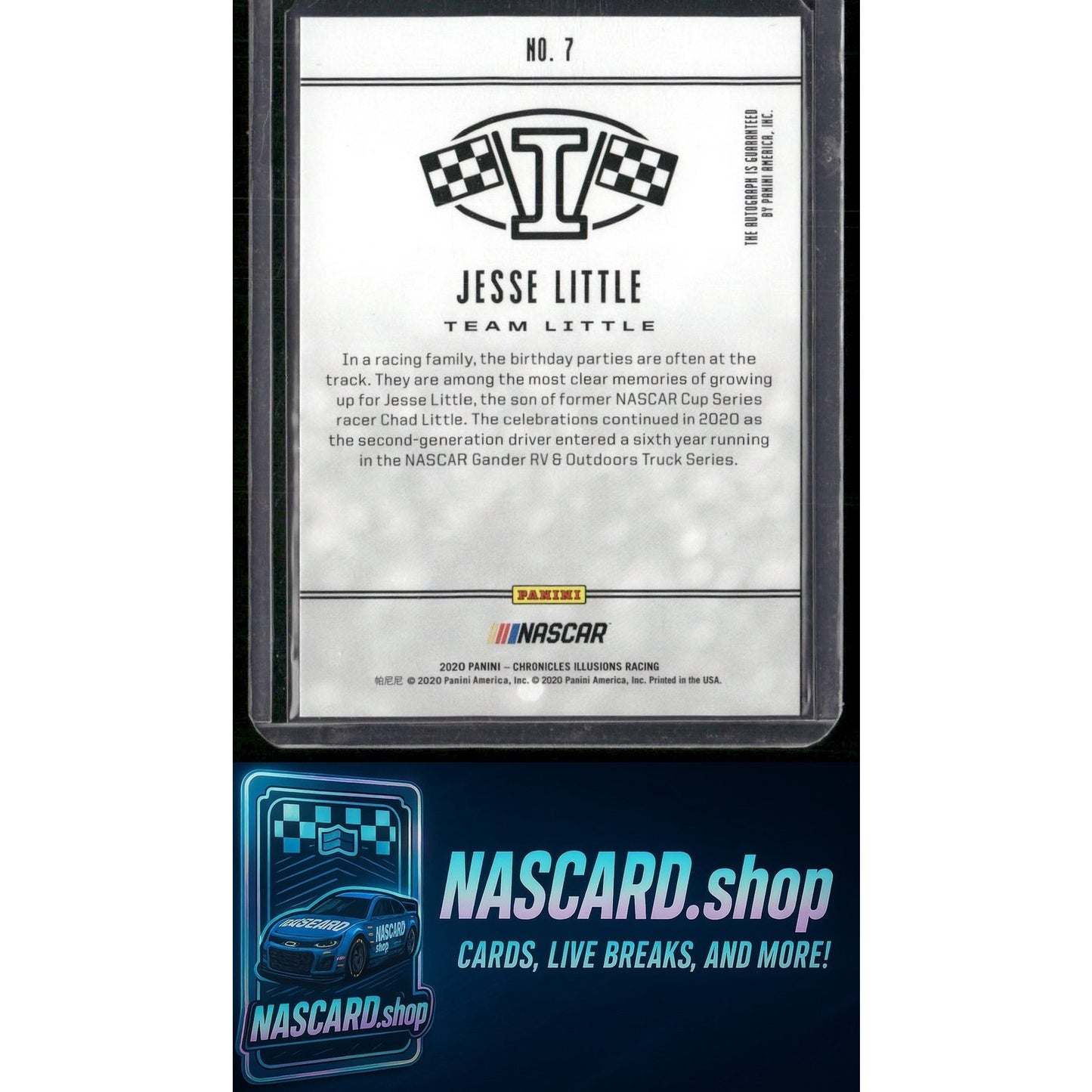 2020 Panini Chronicles #7 Jesse Little Illusions Autographs #/300