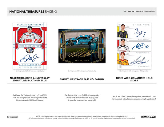 2023 National Treasures Racing Hobby Box