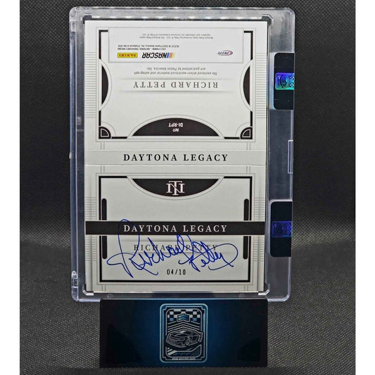 2023 National Treasures Daytona Legacy Booklet #DL-RPT Richard Petty 04/10 - NASCARD.shop