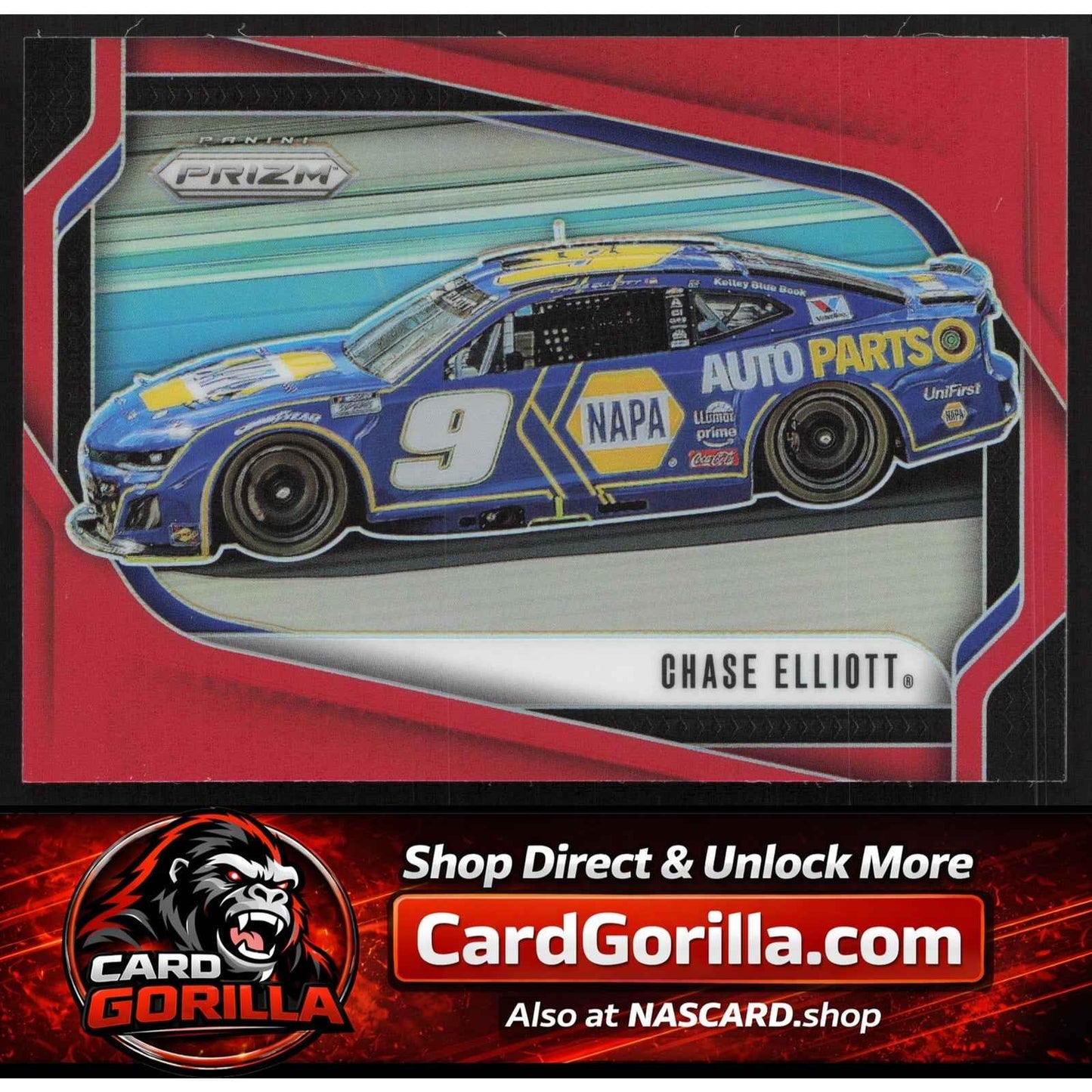 2025 Panini Prizm #138 Chase Elliott Red #/249