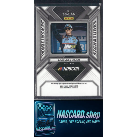 2024 Panini Prizm #SS-LAN Lawless Alan Sensational Signatures - NASCARD.shop