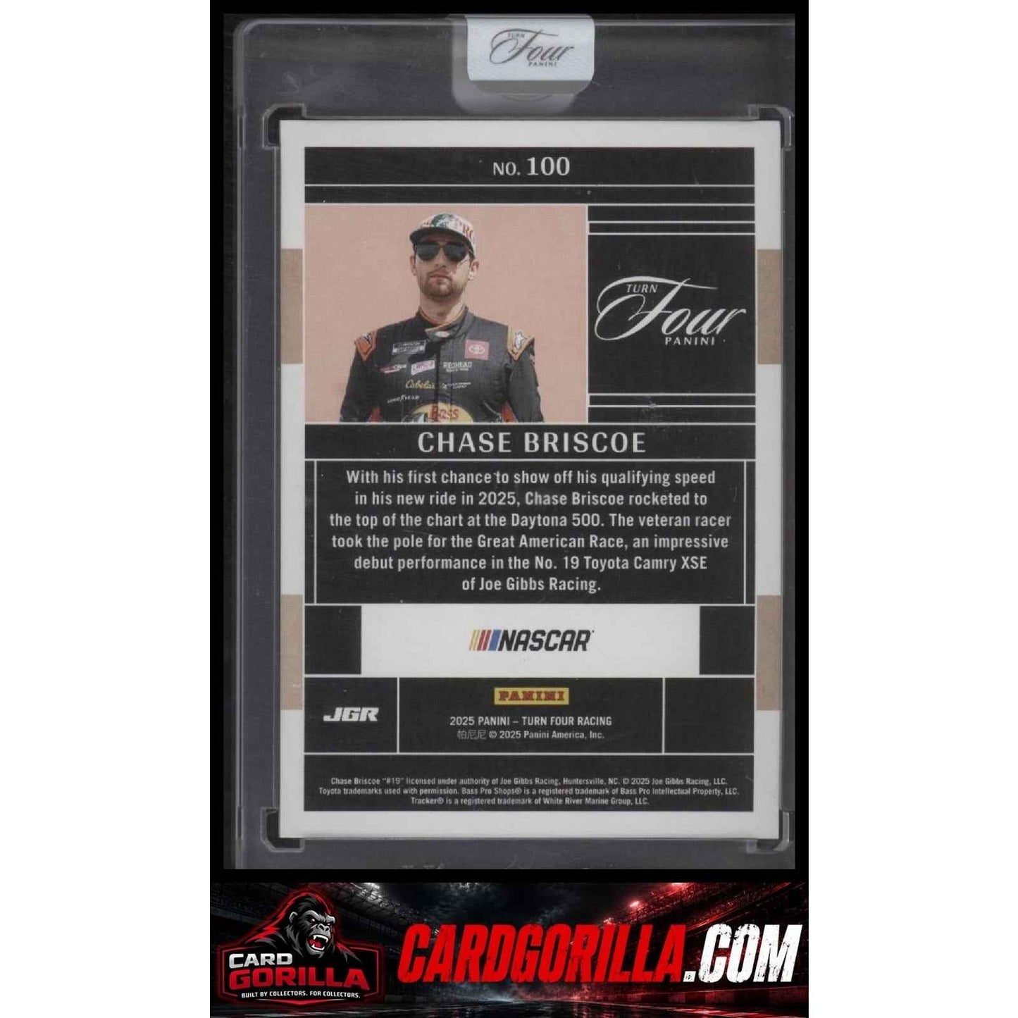 2025 Panini Turn Four #100 Chase Briscoe #/75