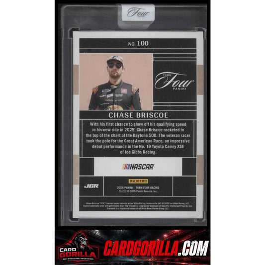 2025 Panini Turn Four #100 Chase Briscoe #/75