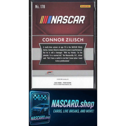 2025 Panini Prizm #178 Connor Zilisch