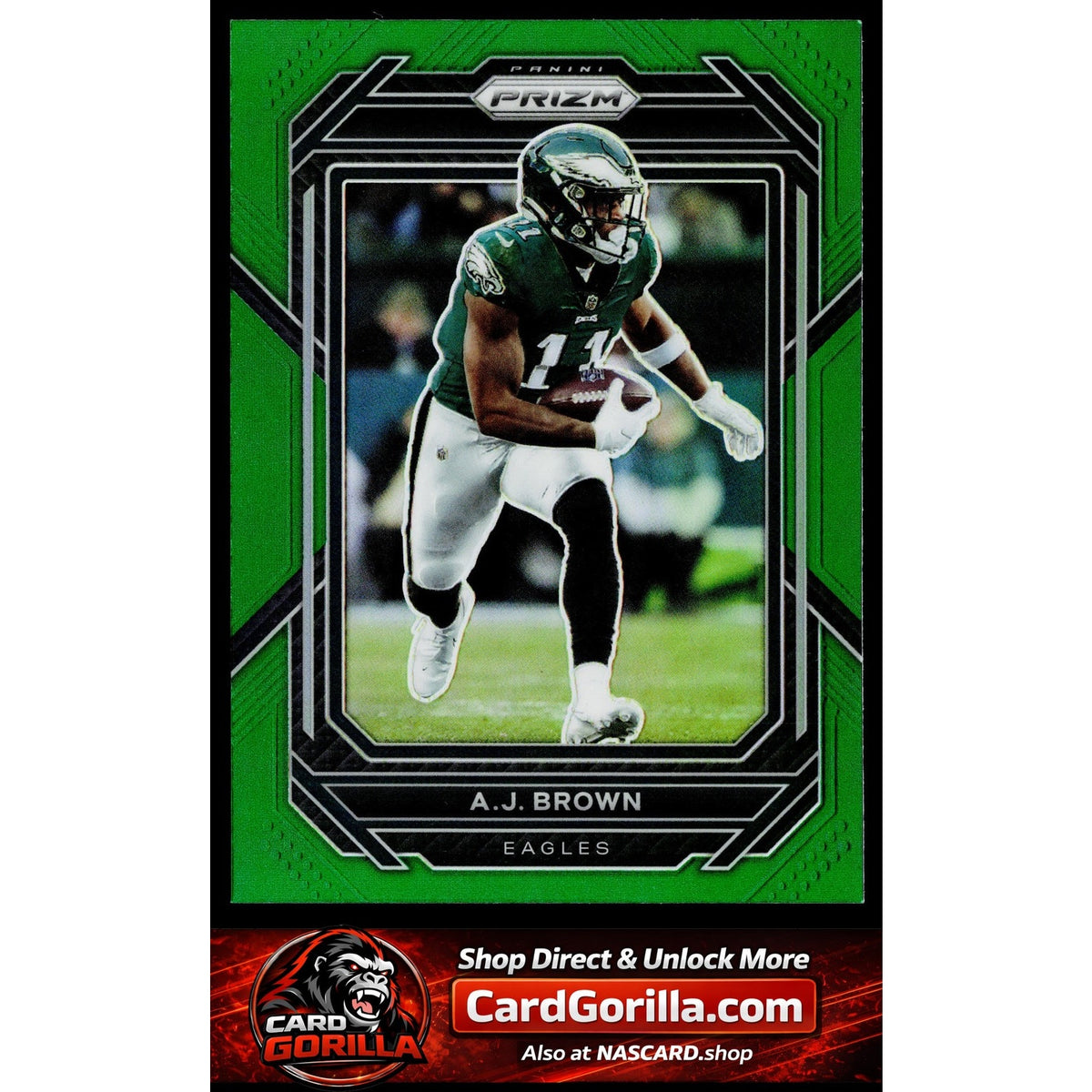 2022 Panini Prizm #236 A.J. Brown Green