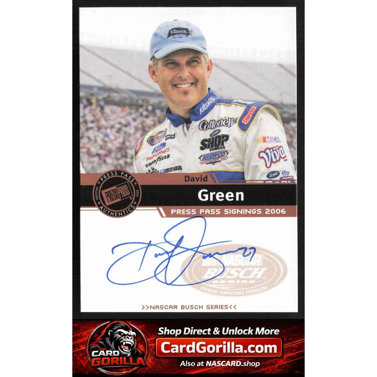 2006 Press Pass #NNO David Green Signings