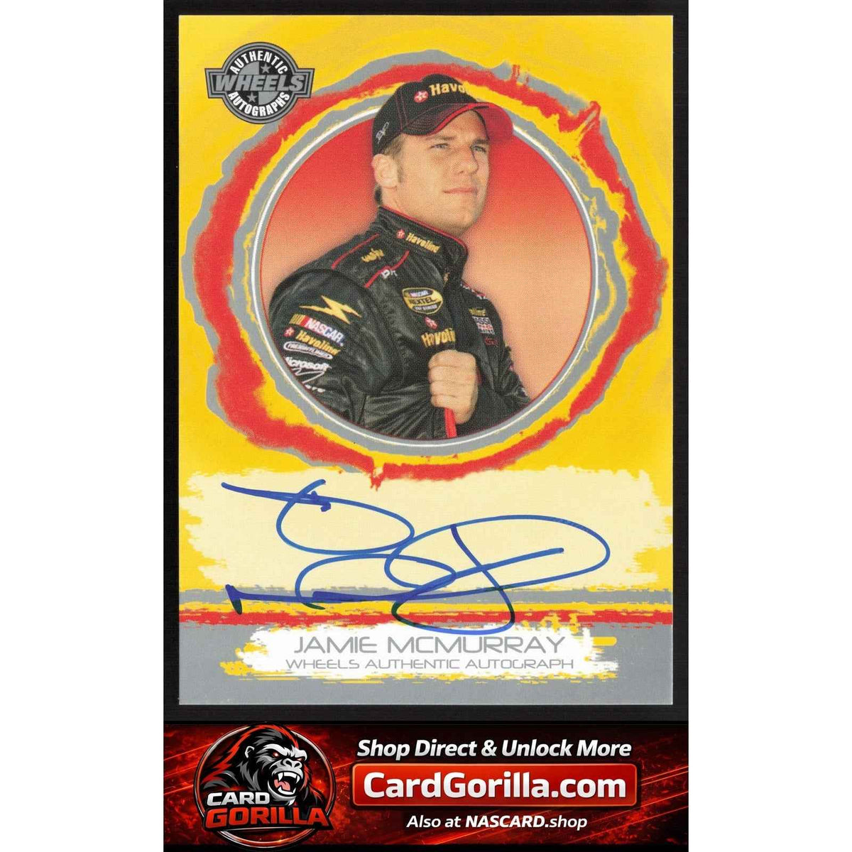 2006 Wheels High Gear #NNO Jamie McMurray Wheels Autographs