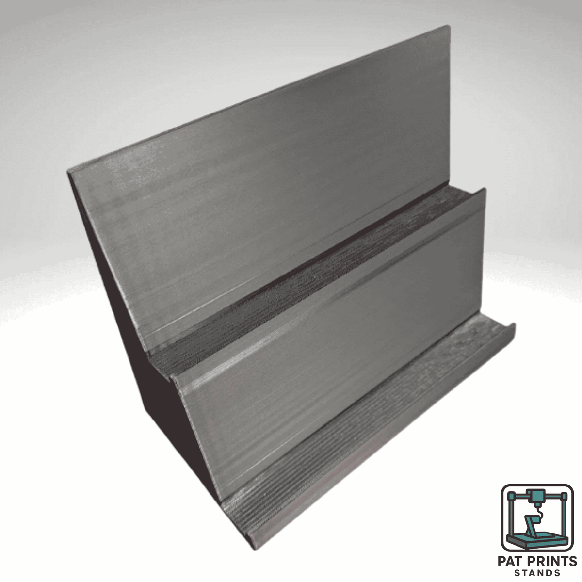2-Tier Trading Card Display Stand – Custom 3D Printed
