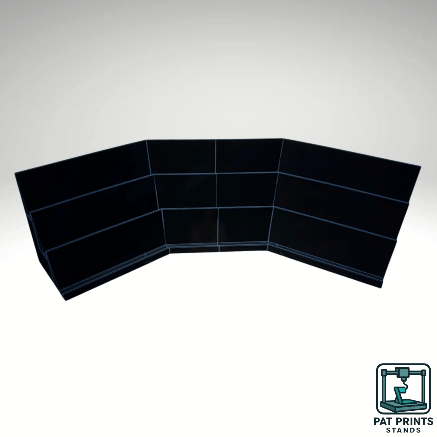 3-Tier Trading Card Breaker Arena – Custom 3D Printed