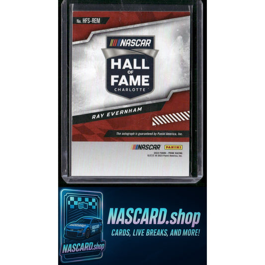 2023 Panini Prime #HFS-REM Ray Evernham Hall of Fame Signatures #24/99 - Card Gorilla