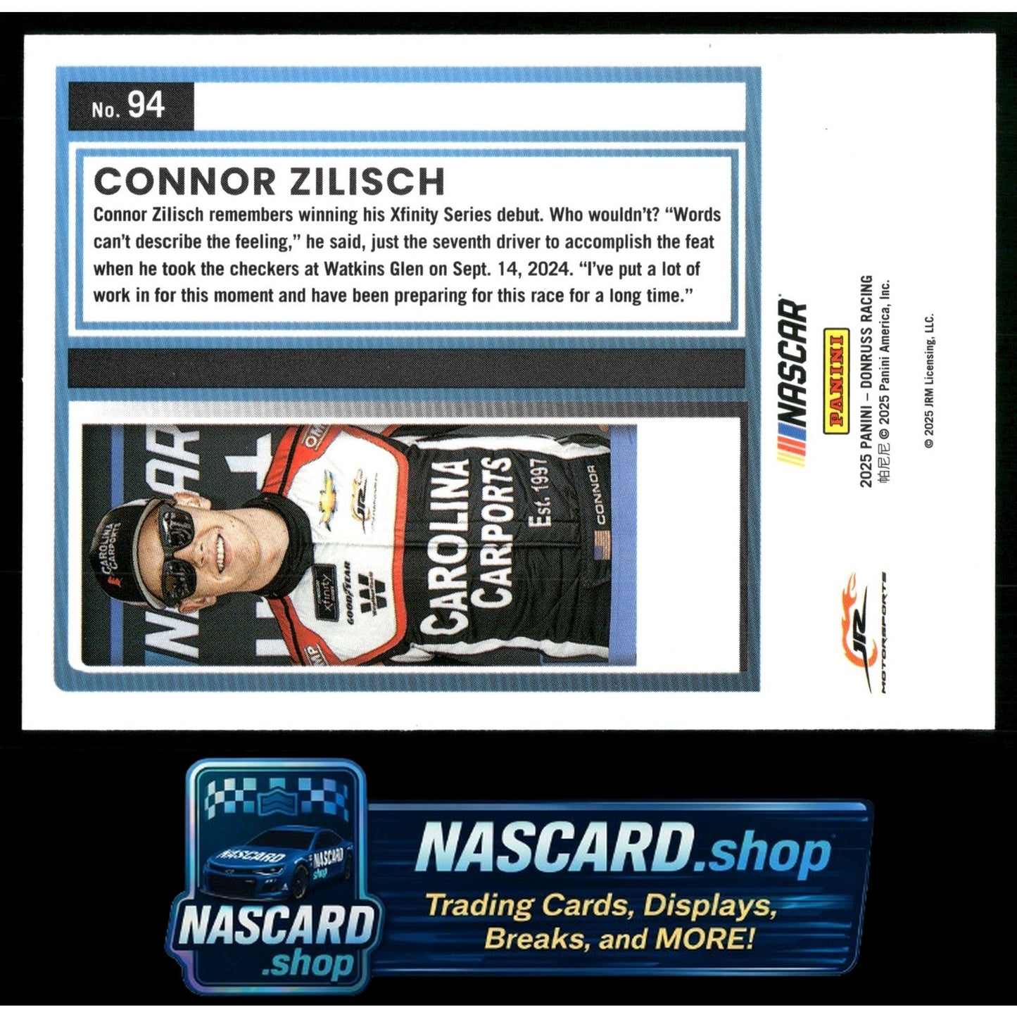 2025 Donruss #94 Connor Zilisch