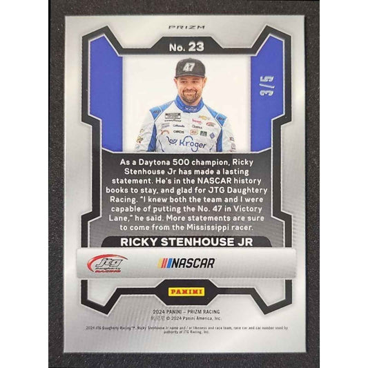 2024 Panini Prizm Ricky Stenhouse Jr #23 Black Gold Prizms 3/5