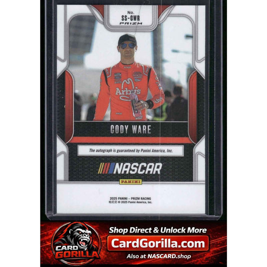 2025 Panini Prizm #SS-CWR Cody Ware Sensational Signatures