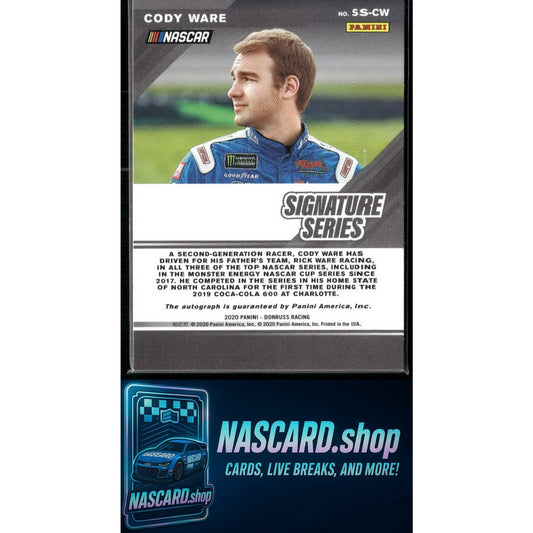 2020 Donruss #SS-CW Cody Ware Signature Series