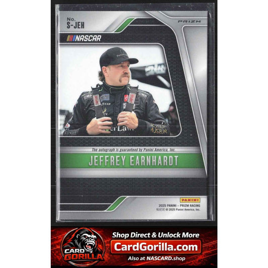 2025 Panini Prizm #S-JEH Jeffrey Earnhardt Scripts