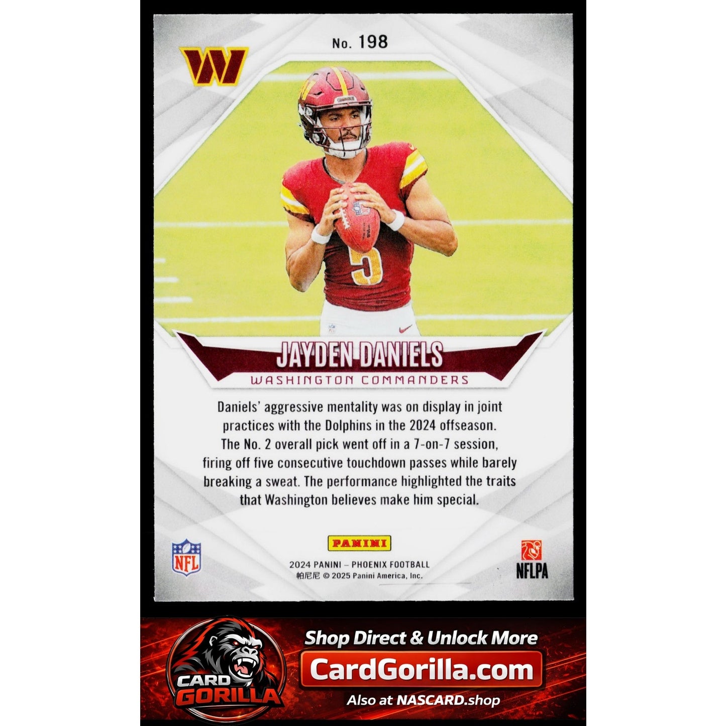2024 Panini Phoenix #198 Jayden Daniels