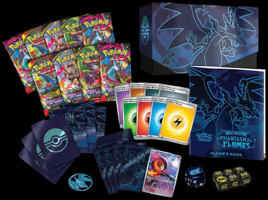 Pokémon TCG Mega Evolution Phantasmal Flames Elite Trainer Box