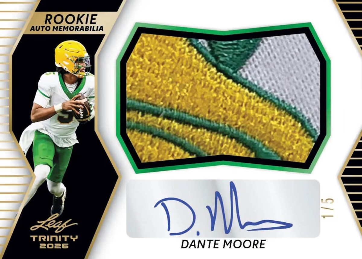 2026 Leaf Trinity Football Jumbo Box