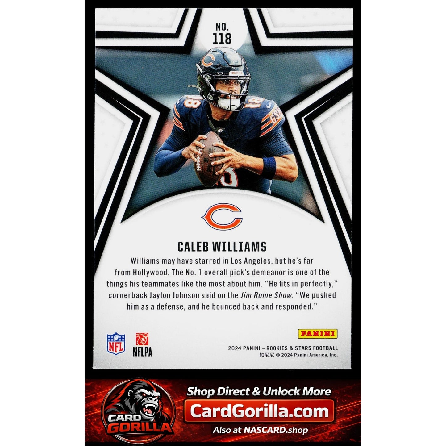 2024 Panini Rookies & Stars #118 Caleb Williams