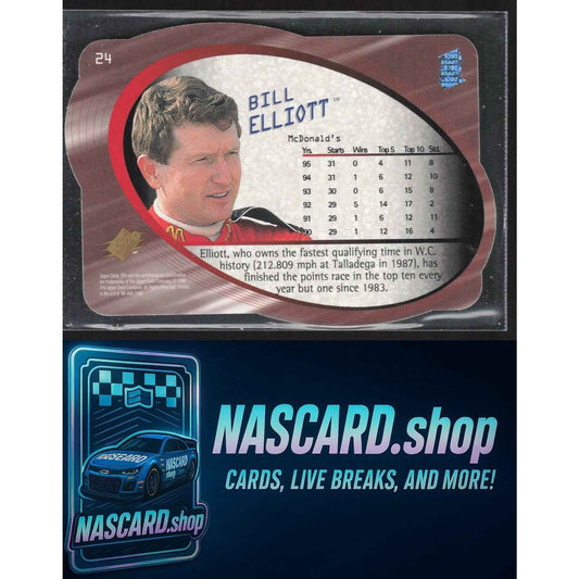 1996 SPx #24 Bill Elliott Gold