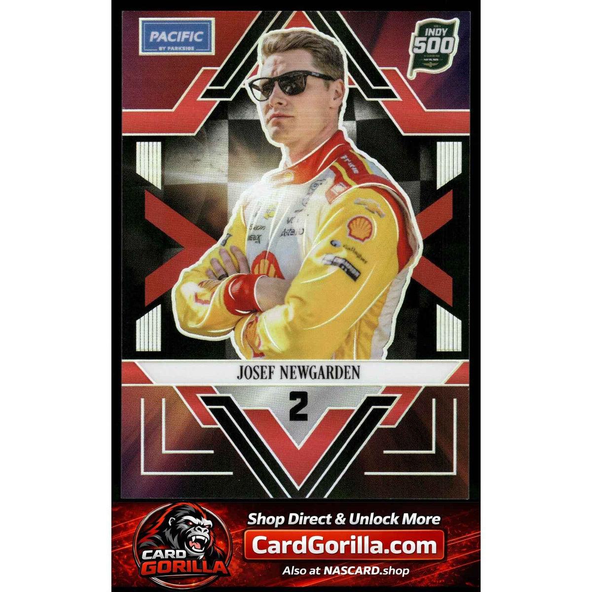 2025 Parkside Indy 500 Pacific #22 Josef Newgarden Red V2