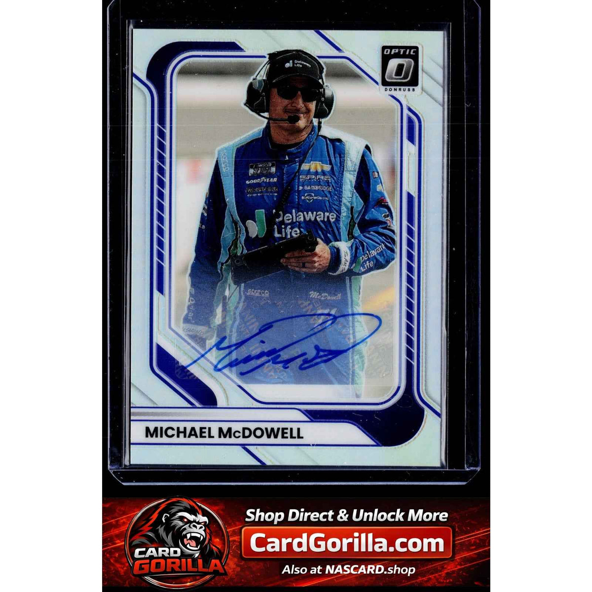 2026 Donruss #59 Michael McDowell Optic Signatures