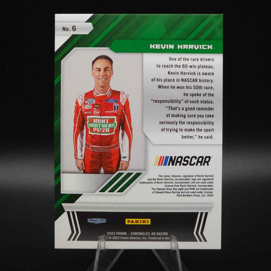 2023 Panini Chronicles - XR Holo Silver #6 Kevin Harvick /10 - NASCARD.shop