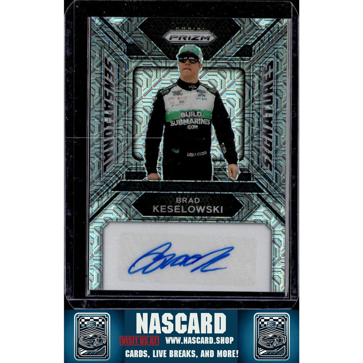 2024 Panini Prizm #SS-BKI Brad Keselowski Sensational Signatures Mojo #/25 - Card Gorilla