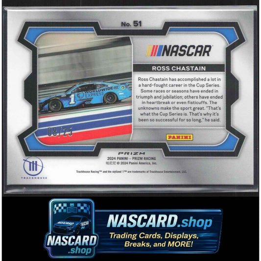 2024 Panini Prizm #51 Ross Chastain Mojo #/25