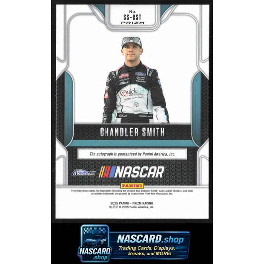 2025 Panini Prizm #SS-CST Chandler Smith Sensational Signatures