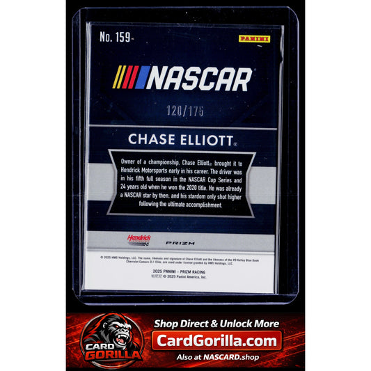 2025 Panini Prizm #159 Chase Elliott Red Power #/175