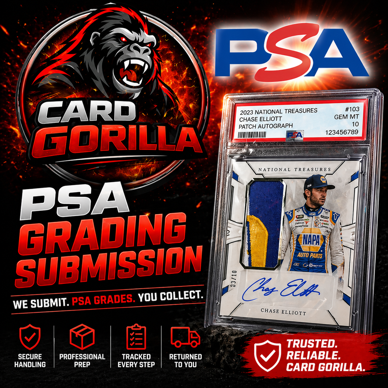 PSA Grading Submission for Trading Cards | Card Gorilla PSA Grading Submission for Trading Cards | Card Gorilla