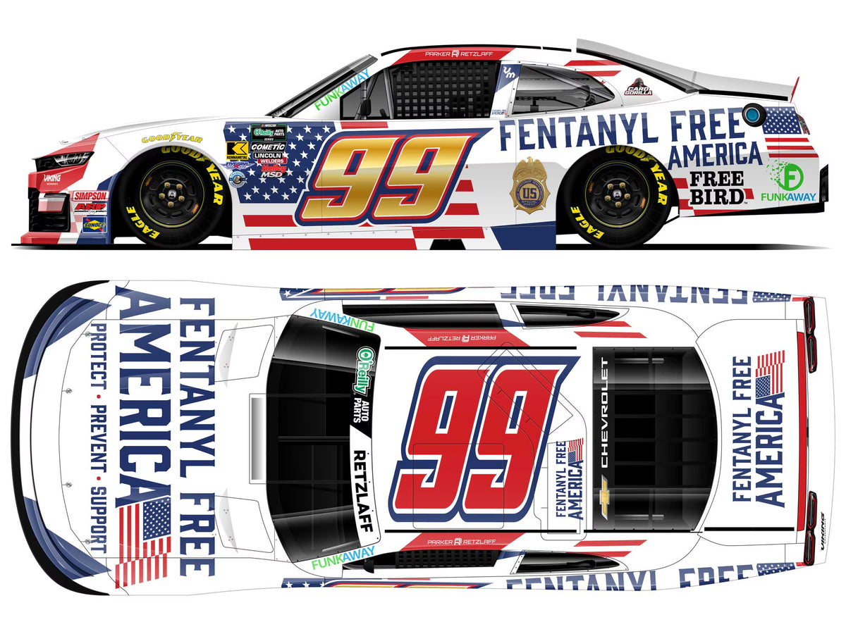 Parker Retzlaff 2026 Fentanyl Free America 1:24 ARC Diecast Pre-Order