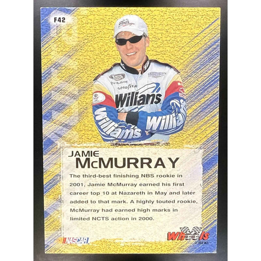 2002 Wheels High Gear Jamie McMurray #F42