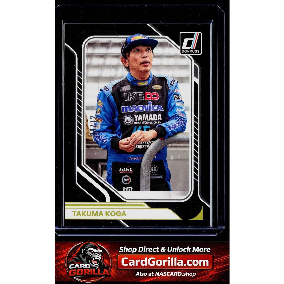2026 Donruss #80 Takuma Koga Numbers #/12