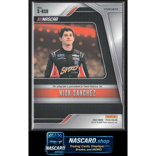 2025 Panini Prizm #S-NSH Nick Sanchez Scripts Prizm