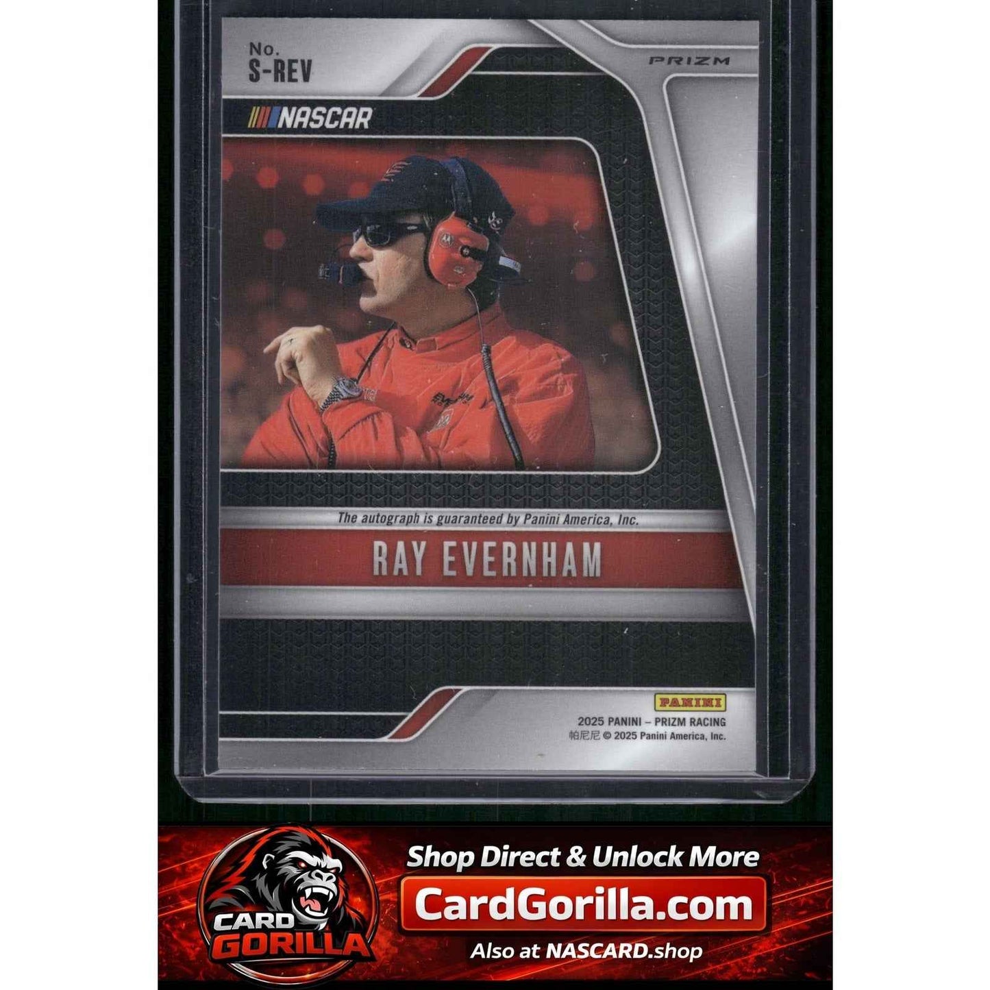 2025 Panini Prizm #S-REV Ray Evernham Scripts