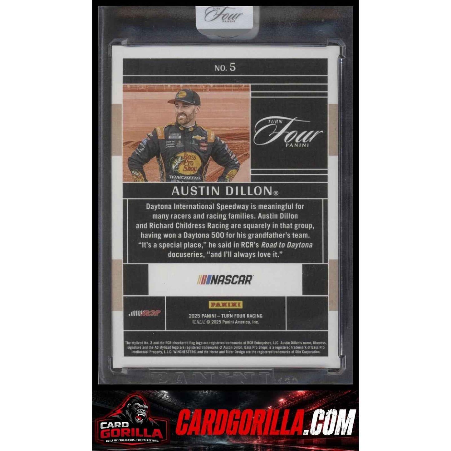 2025 Panini Turn Four #5 Austin Dillon #/75