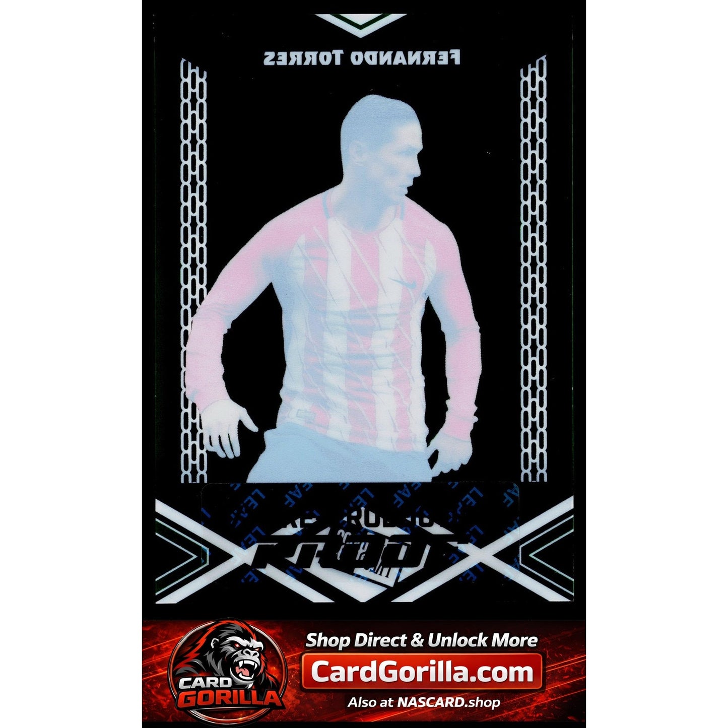 2024 Leaf Press Pass Pre-Production Proof Clear Green Fernando Torres 1/1