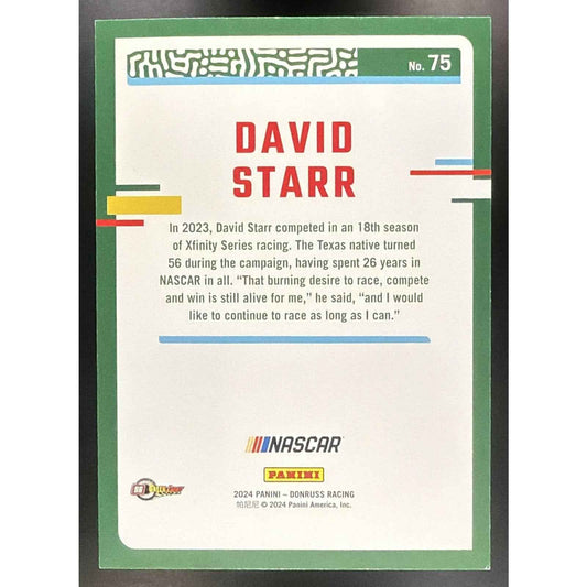 2024 Panini Donruss David Starr #75 Pink /25