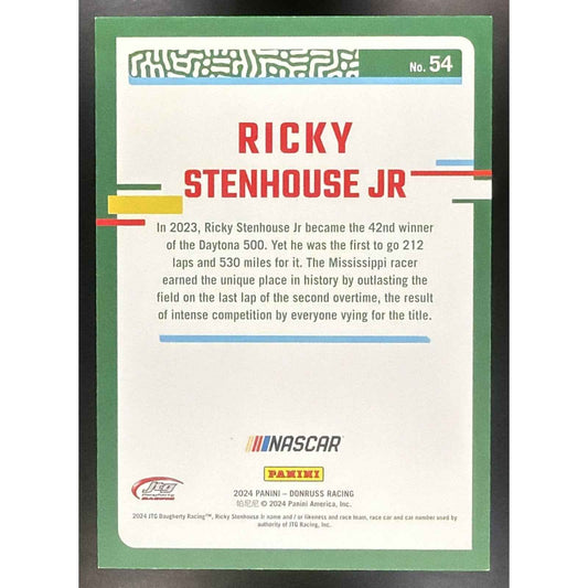2024 Panini Donruss Ricky Stenhouse Jr #54 Numbers 42/47