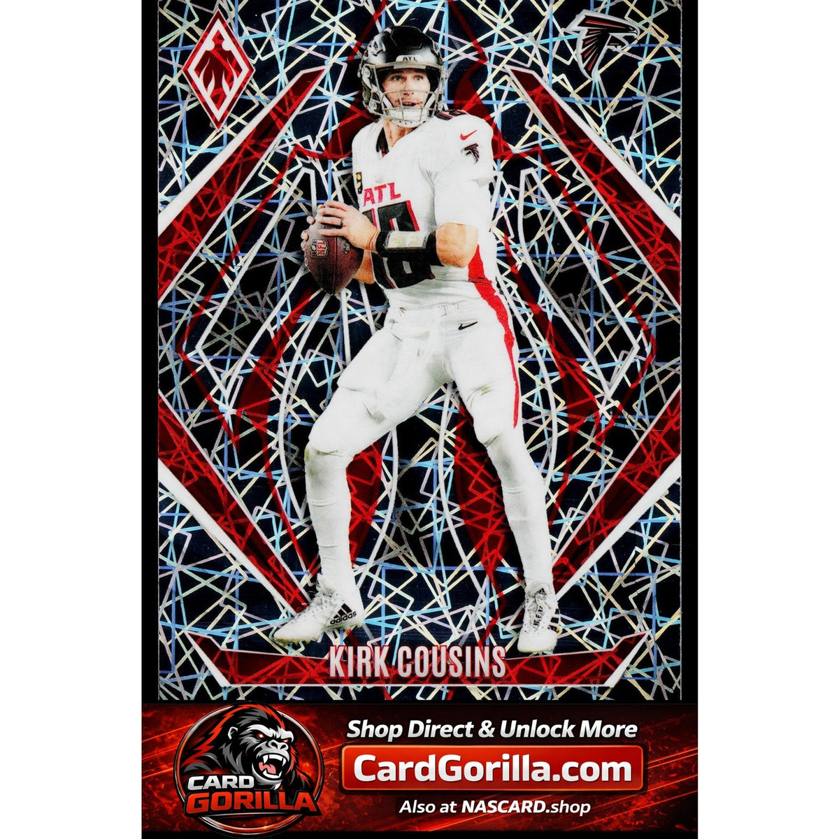 2024 Panini Phoenix #96 Kirk Cousins Lazer