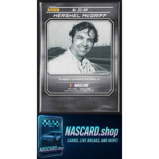2017 Panini Torque #DS-HM Hershel McGriff Driver Scripts